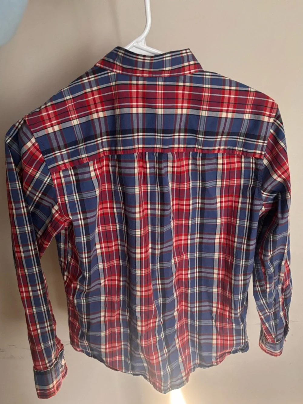 Old Navy Boys Plaid Button Down, 10-12